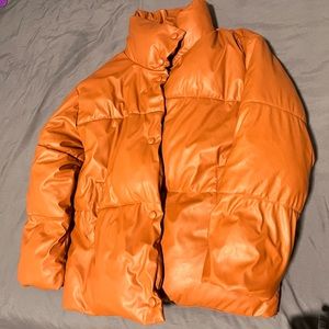 NVLT Vegan Leather Puffer